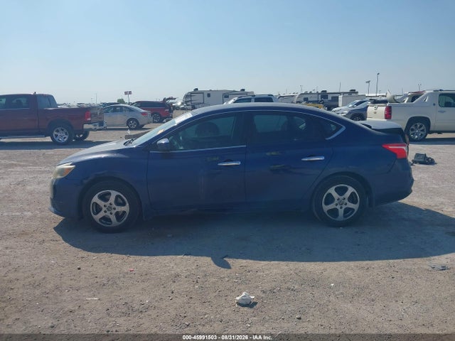 2016 Nissan Sentra S მანქანა იყიდება აუქციონზე, vin: 3N1AB7AP4GY212261, აუქციონის ნომერი: 45991503