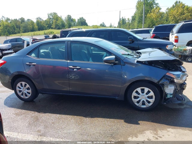 2015 Toyota Corolla L მანქანა იყიდება აუქციონზე, vin: 2T1BURHE3FC395727, აუქციონის ნომერი: 45991569