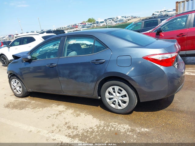 2015 Toyota Corolla L მანქანა იყიდება აუქციონზე, vin: 2T1BURHE3FC395727, აუქციონის ნომერი: 45991569