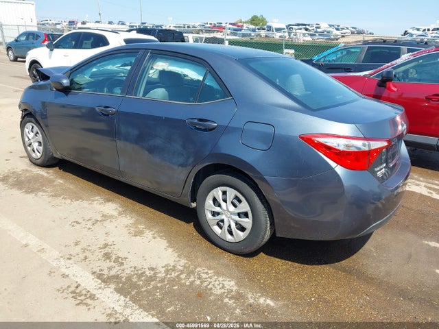 2015 Toyota Corolla L მანქანა იყიდება აუქციონზე, vin: 2T1BURHE3FC395727, აუქციონის ნომერი: 45991569