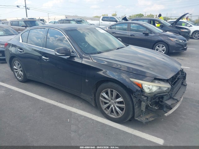 Aukcja sprzedaży 2014 Infiniti Q50 Premium, vin: JN1BV7ARXEM704595, numer aukcji: 45991648