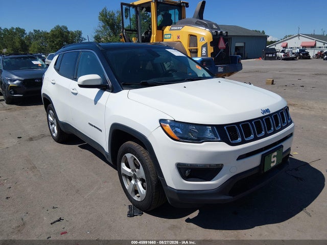 2020 Jeep Compass Latitude 4x4 მანქანა იყიდება აუქციონზე, vin: 3C4NJDBB0LT175168, აუქციონის ნომერი: 45991660