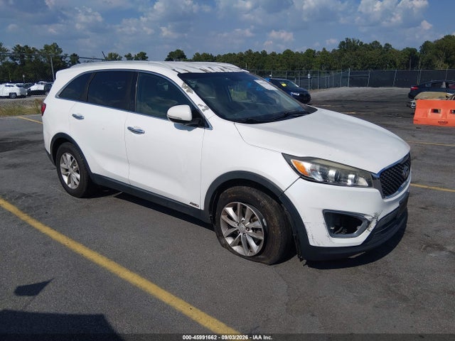 2016 Kia Sorento 2.4l Lx მანქანა იყიდება აუქციონზე, vin: 5XYPGDA36GG097445, აუქციონის ნომერი: 45991662