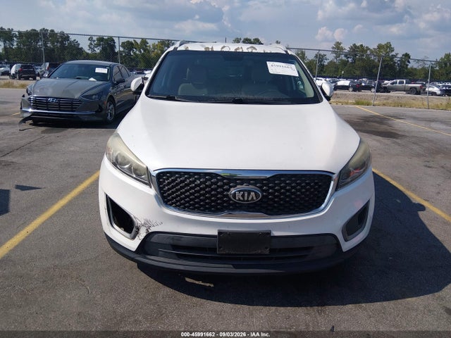 2016 Kia Sorento 2.4l Lx მანქანა იყიდება აუქციონზე, vin: 5XYPGDA36GG097445, აუქციონის ნომერი: 45991662