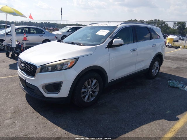 2016 Kia Sorento 2.4l Lx მანქანა იყიდება აუქციონზე, vin: 5XYPGDA36GG097445, აუქციონის ნომერი: 45991662