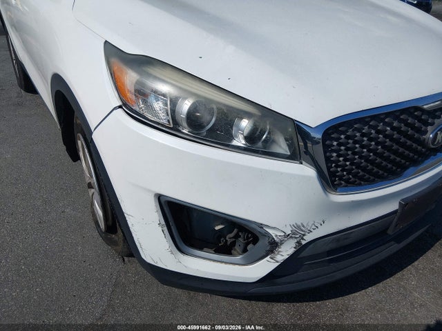 2016 Kia Sorento 2.4l Lx მანქანა იყიდება აუქციონზე, vin: 5XYPGDA36GG097445, აუქციონის ნომერი: 45991662