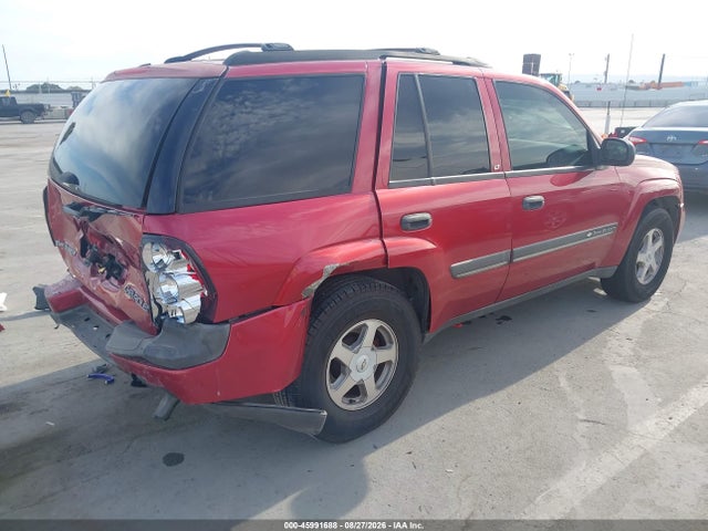 Aukcja sprzedaży 2002 Chevrolet Trailblazer Lt, vin: 1GNDS13S622482616, numer aukcji: 45991688