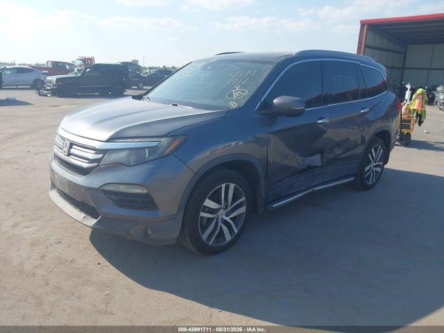 2017 Honda Pilot Touring მანქანა იყიდება აუქციონზე, vin: 5FNYF5H92HB035508, აუქციონის ნომერი: 45991711