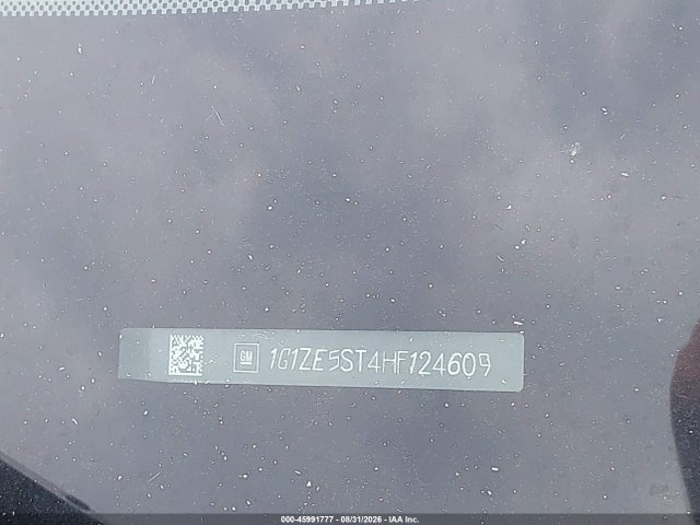 Aukcja sprzedaży 2017 Chevrolet Malibu 1lt, vin: 1G1ZE5ST4HF124609, numer aukcji: 45991777