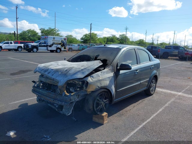 Продажа на аукционе авто 2010 Chevrolet Aveo Lt, vin: KL1TD5DE7AB124543, номер лота: 45991801