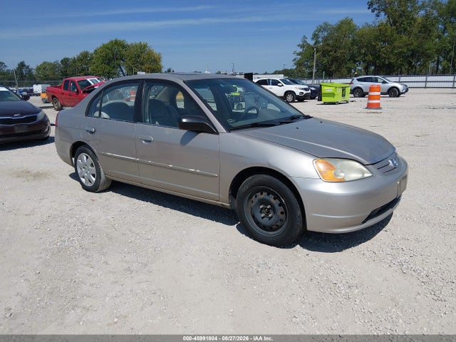 2001 Honda Civic Ex მანქანა იყიდება აუქციონზე, vin: 2HGES267X1H554936, აუქციონის ნომერი: 45991804