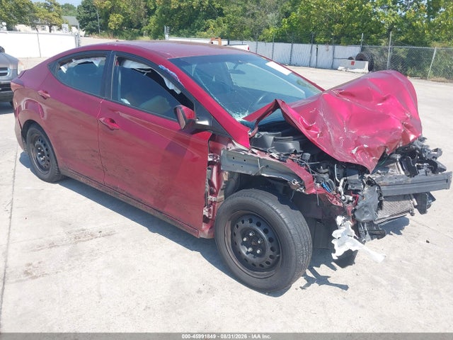 2016 Hyundai Elantra Se მანქანა იყიდება აუქციონზე, vin: 5NPDH4AE4GH714528, აუქციონის ნომერი: 45991849