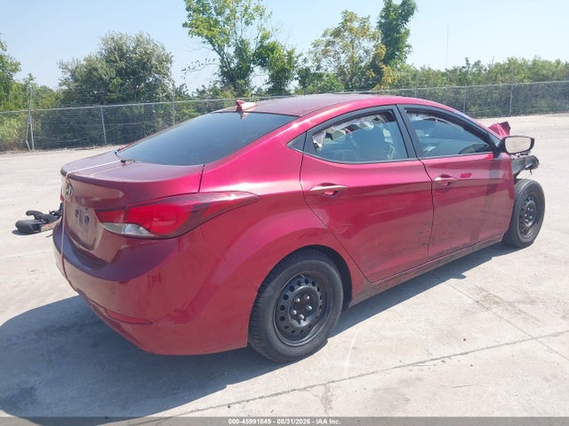 2016 Hyundai Elantra Se მანქანა იყიდება აუქციონზე, vin: 5NPDH4AE4GH714528, აუქციონის ნომერი: 45991849