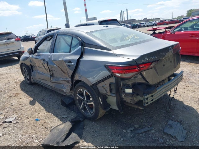45991894 :رقم المزاد ، 3N1AB8CV8SY396047 vin ، 2025 Nissan Sentra Sv مزاد بيع