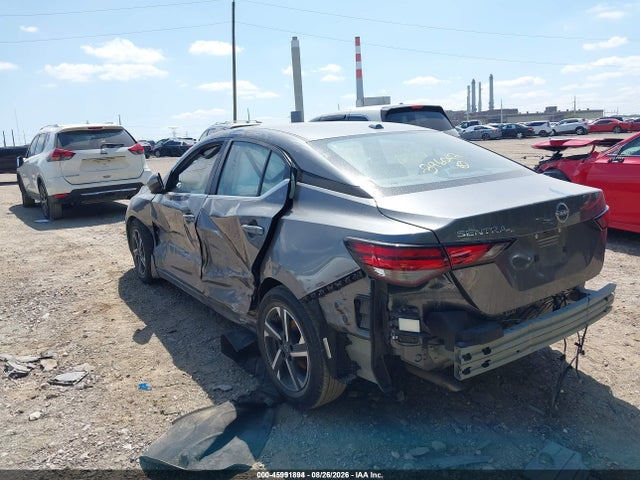 45991894 :رقم المزاد ، 3N1AB8CV8SY396047 vin ، 2025 Nissan Sentra Sv مزاد بيع