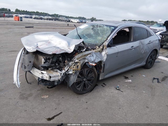 45991935 :رقم المزاد ، SHHFK7H57JU219519 vin ، 2018 Honda Civic Ex مزاد بيع