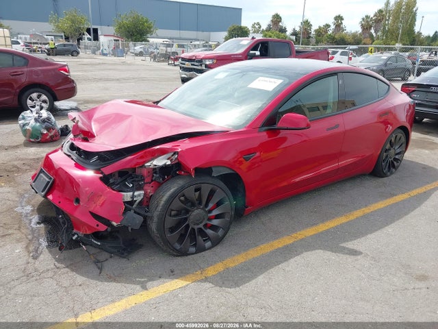 Tesla Model 3 Performance Dual Motor All-wheel Drive 2022 5YJ3E1EC3NF131357 Image 2