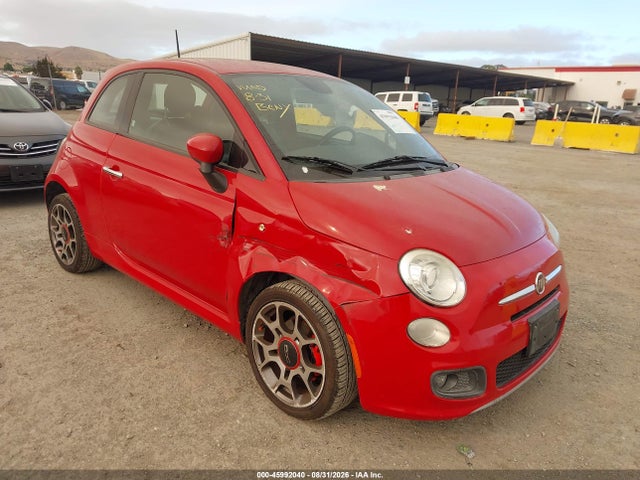 Продажа на аукционе авто 2013 Fiat 500 Sport, vin: 3C3CFFBR2DT750507, номер лота: 45992040