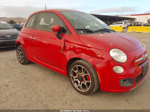 Продажа на аукционе авто 2013 Fiat 500 Sport, vin: 3C3CFFBR2DT750507, номер лота: 45992040