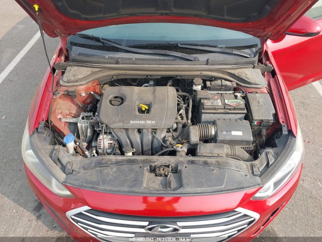 2018 Hyundai Elantra Sel მანქანა იყიდება აუქციონზე, vin: 5NPD84LF9JH247183, აუქციონის ნომერი: 45992082