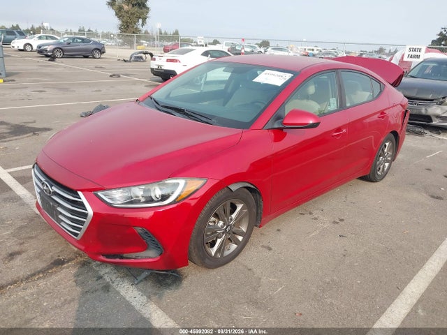 2018 Hyundai Elantra Sel მანქანა იყიდება აუქციონზე, vin: 5NPD84LF9JH247183, აუქციონის ნომერი: 45992082