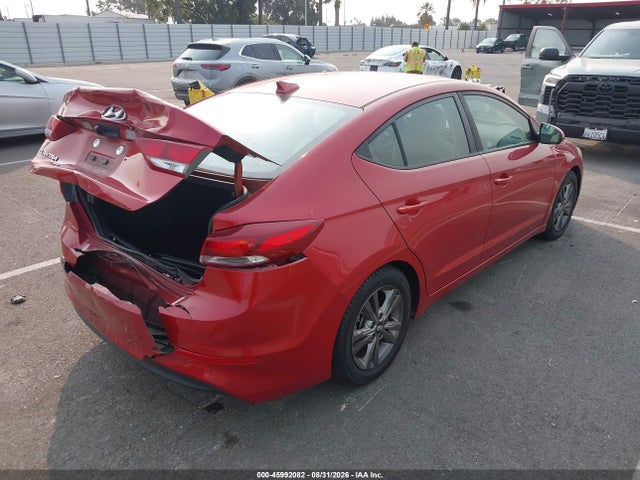 2018 Hyundai Elantra Sel მანქანა იყიდება აუქციონზე, vin: 5NPD84LF9JH247183, აუქციონის ნომერი: 45992082
