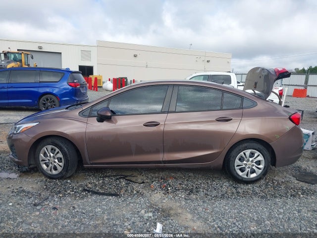 Aukcja sprzedaży 2019 Chevrolet Cruze Ls, vin: 1G1BC5SM4K7130850, numer aukcji: 45992087