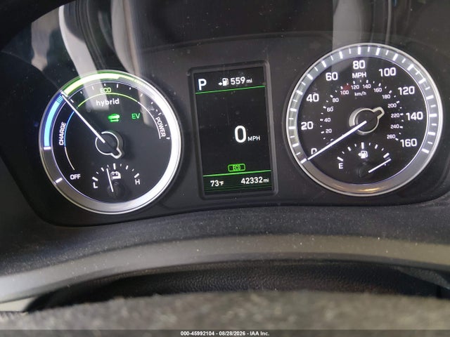 45992104 :رقم المزاد ، KMHE24L3XJA082873 vin ، 2018 Hyundai Sonata Hybrid Se مزاد بيع