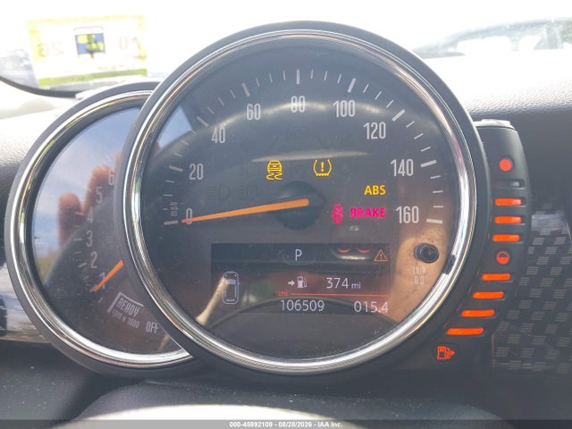 2015 Mini Hardtop Cooper S მანქანა იყიდება აუქციონზე, vin: WMWXU3C56F2B58318, აუქციონის ნომერი: 45992109