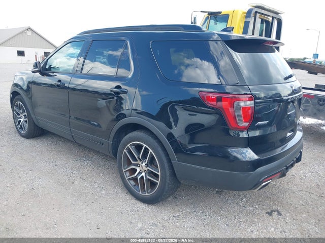 45992122 :رقم المزاد ، 1FM5K8GT2HGD37332 vin ، 2017 Ford Explorer Sport مزاد بيع
