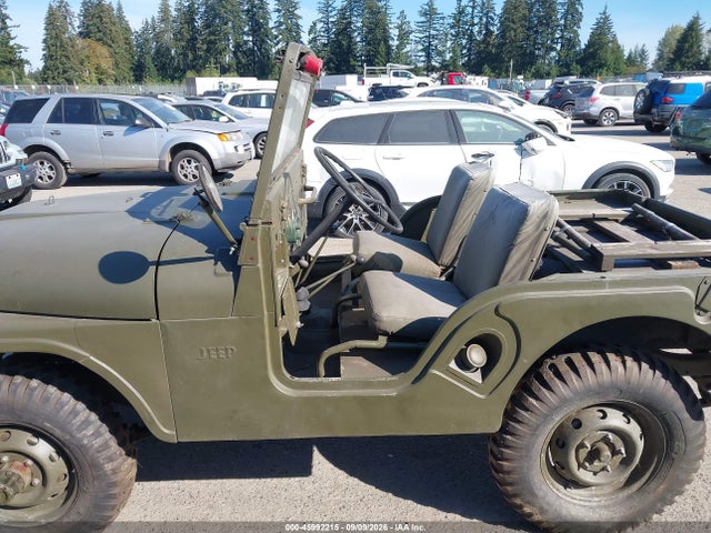 1955 Jeep Willys მანქანა იყიდება აუქციონზე, vin: 5754812784, აუქციონის ნომერი: 45992215