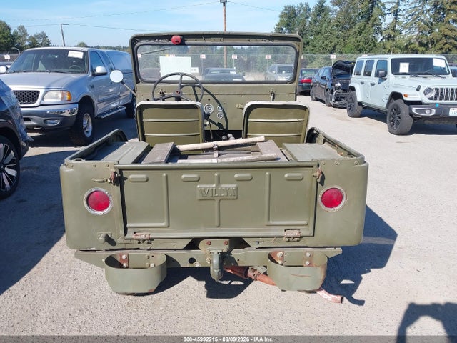 1955 Jeep Willys მანქანა იყიდება აუქციონზე, vin: 5754812784, აუქციონის ნომერი: 45992215