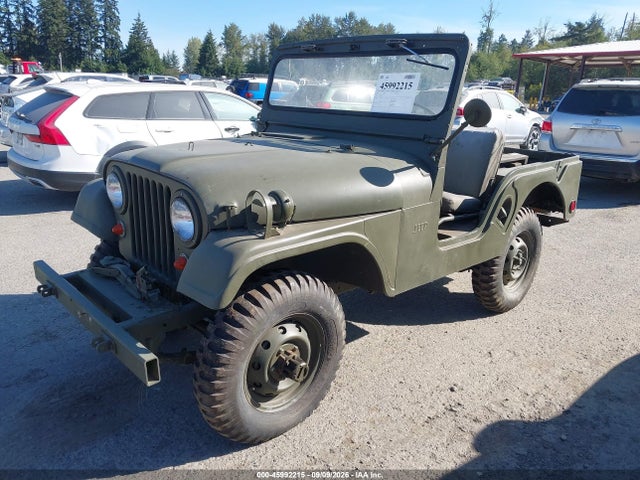 1955 Jeep Willys მანქანა იყიდება აუქციონზე, vin: 5754812784, აუქციონის ნომერი: 45992215