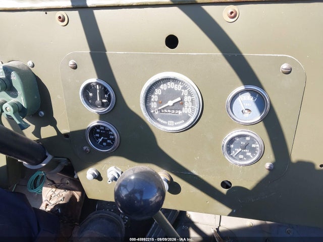 1955 Jeep Willys მანქანა იყიდება აუქციონზე, vin: 5754812784, აუქციონის ნომერი: 45992215