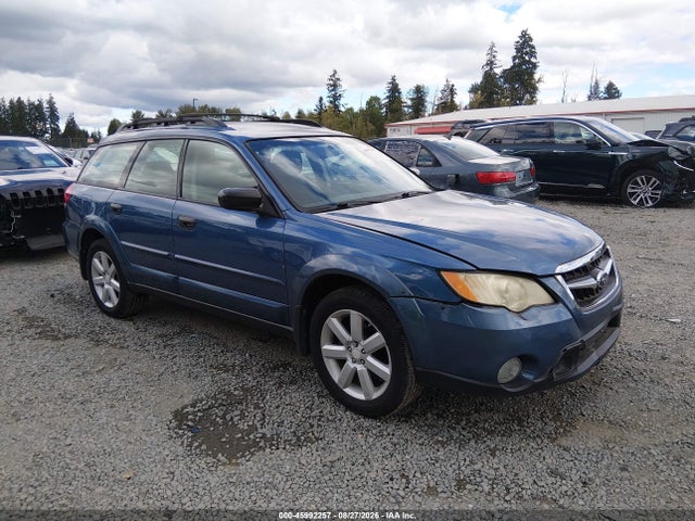 Продаж на аукціоні авто 2008 Subaru Outback 2.5i/2.5i L.l. Bean Edition, vin: 4S4BP61C687334662, номер лоту: 45992257