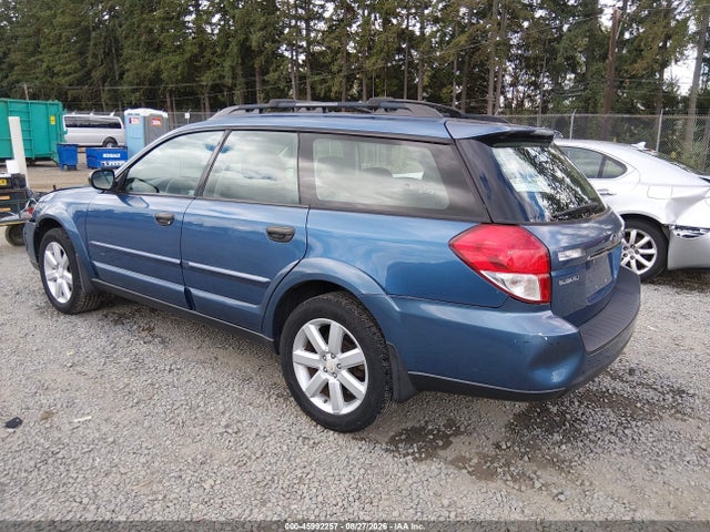 2008 Subaru Outback 2.5i/2.5i L.l. Bean Edition მანქანა იყიდება აუქციონზე, vin: 4S4BP61C687334662, აუქციონის ნომერი: 45992257