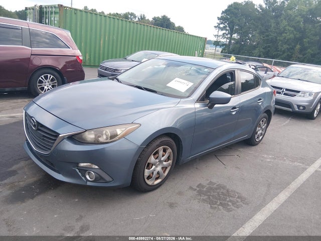 2014 Mazda Mazda3 I Sport მანქანა იყიდება აუქციონზე, vin: JM1BM1U73E1169120, აუქციონის ნომერი: 45992274