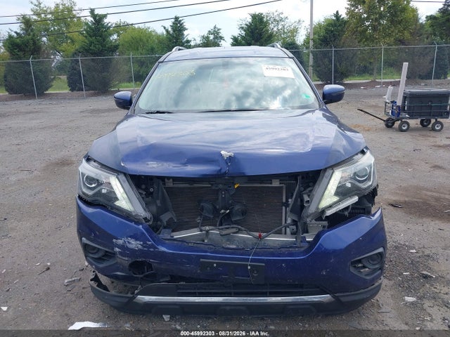 2019 Nissan Pathfinder S მანქანა იყიდება აუქციონზე, vin: 5N1DR2MM7KC629915, აუქციონის ნომერი: 45992303
