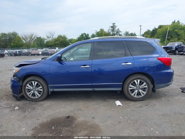2019 Nissan Pathfinder S მანქანა იყიდება აუქციონზე, vin: 5N1DR2MM7KC629915, აუქციონის ნომერი: 45992303