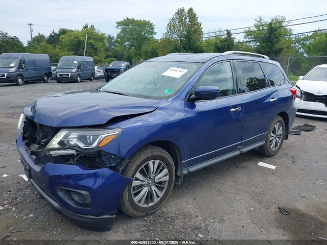 2019 Nissan Pathfinder S მანქანა იყიდება აუქციონზე, vin: 5N1DR2MM7KC629915, აუქციონის ნომერი: 45992303