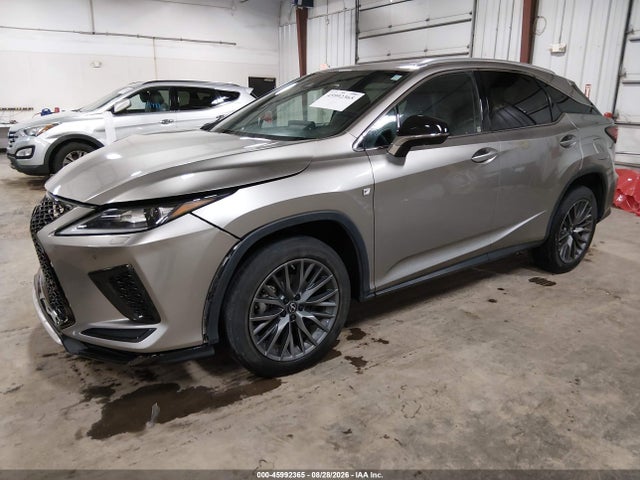 Aukcja sprzedaży 2022 Lexus Rx 350 F Sport Appearance, vin: 2T2SZMDA0NC309680, numer aukcji: 45992365