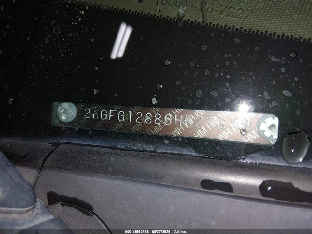 2006 Honda Civic Ex მანქანა იყიდება აუქციონზე, vin: 2HGFG12886H527644, აუქციონის ნომერი: 45992366