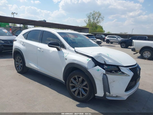 Aukcja sprzedaży 2017 Lexus Nx 200t F Sport, vin: JTJBARBZ6H2102504, numer aukcji: 45992402