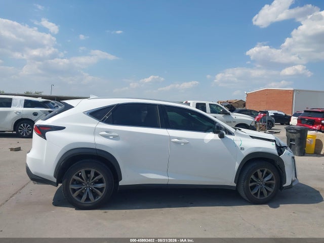 Aukcja sprzedaży 2017 Lexus Nx 200t F Sport, vin: JTJBARBZ6H2102504, numer aukcji: 45992402