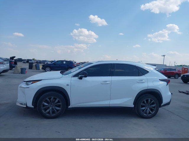 Aukcja sprzedaży 2017 Lexus Nx 200t F Sport, vin: JTJBARBZ6H2102504, numer aukcji: 45992402