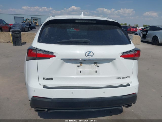 Aukcja sprzedaży 2017 Lexus Nx 200t F Sport, vin: JTJBARBZ6H2102504, numer aukcji: 45992402