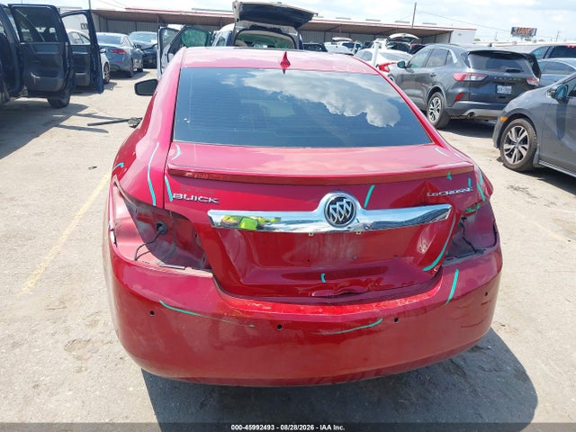2012 Buick Lacrosse Premium 1 Group მანქანა იყიდება აუქციონზე, vin: 1G4GD5ER7CF323689, აუქციონის ნომერი: 45992493