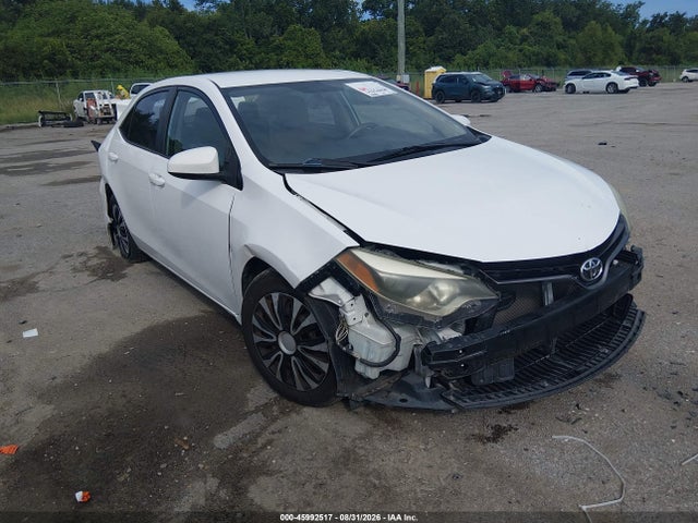2016 Toyota Corolla Le მანქანა იყიდება აუქციონზე, vin: 2T1BURHE5GC481817, აუქციონის ნომერი: 45992517