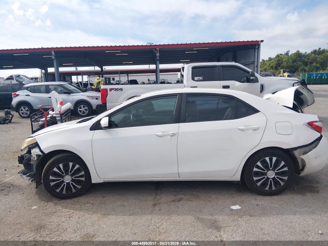 2016 Toyota Corolla Le მანქანა იყიდება აუქციონზე, vin: 2T1BURHE5GC481817, აუქციონის ნომერი: 45992517