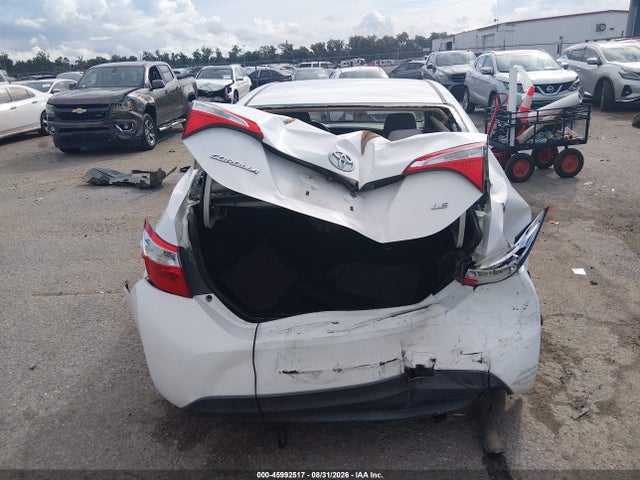2016 Toyota Corolla Le მანქანა იყიდება აუქციონზე, vin: 2T1BURHE5GC481817, აუქციონის ნომერი: 45992517
